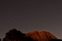 Orion Over Eagle Rock, California