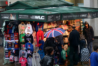Oxford Street Stall In The Rain