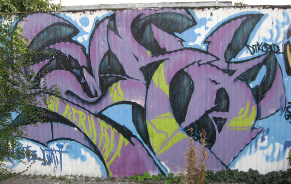 Purple Mural, Los Angeles