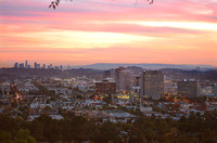 L.A. Sunset from Glendale California