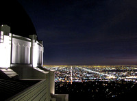 Griffith Observatory Night Vista