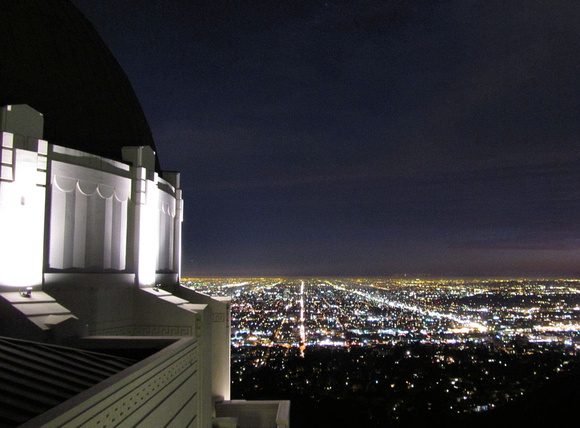 Griffith Observatory Night Vista