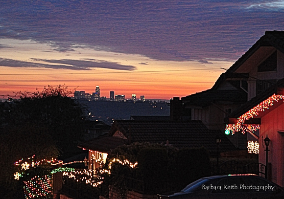Christmas In L.A. from Roundtop Drive, Eagle Rock