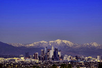 Downtown Los Angeles in Winter