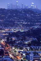 Eagle Rock Bvld and DTLA at Night